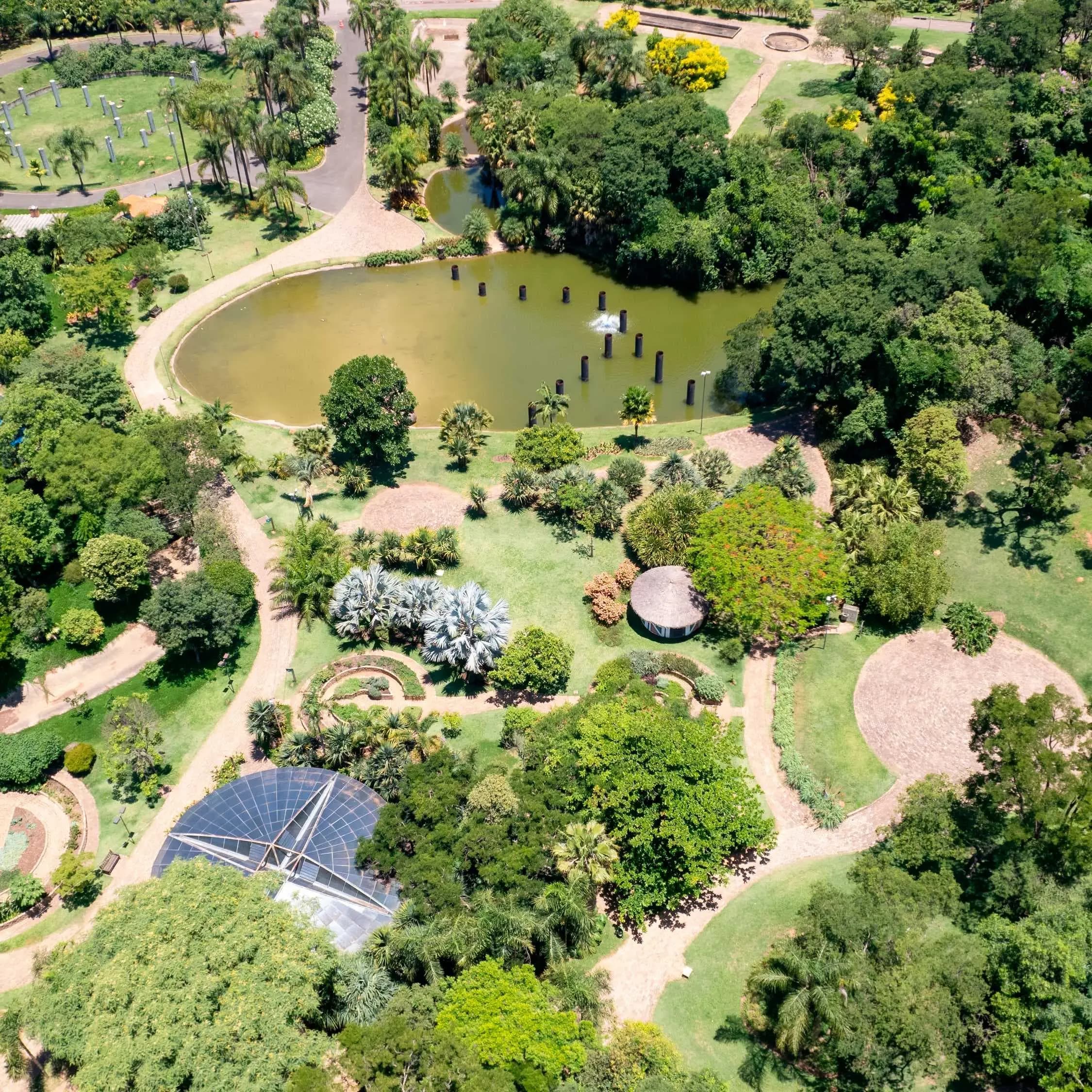 Vista Aérea Jardim Botânico